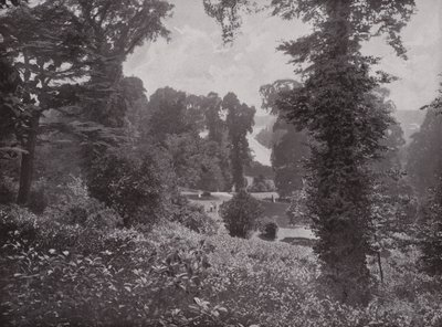Vista dai Giardini della Terrazza, Richmond, guardando a Monte da English Photographer
