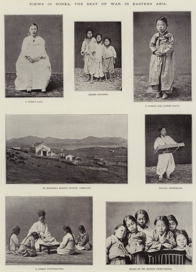 Vedute in Corea, il Teatro della Guerra in Asia Orientale da English Photographer
