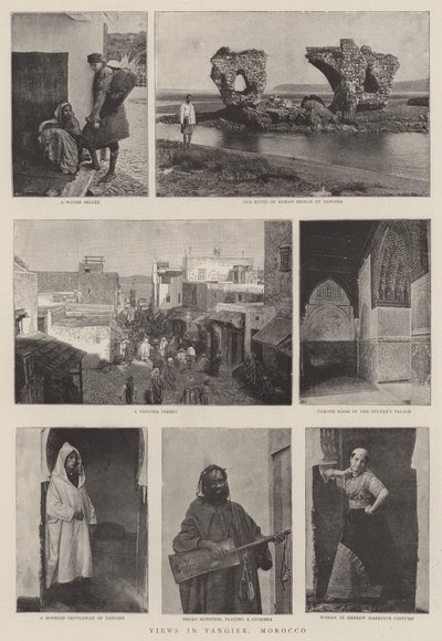 Vedute di Tangeri, Marocco da English Photographer
