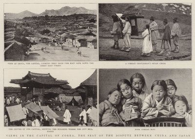 Vedute della capitale della Corea, sede della disputa tra Cina e Giappone da English Photographer