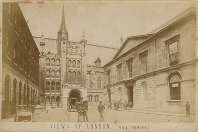 Vedute di Londra: Guildhall da English Photographer