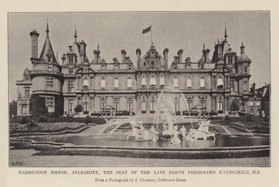 Waddesdon Manor, Aylesbury, la residenza del defunto Barone Ferdinand Rothschild, MP da English Photographer