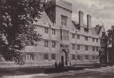 Wadham College, Facciata da English Photographer