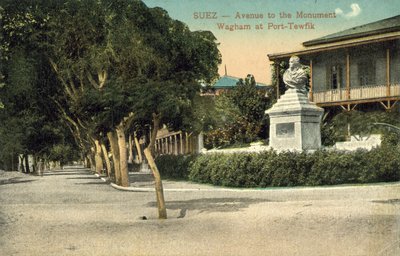 Monumento Wagham, Port Taufiq, Suez da English Photographer