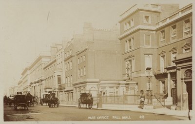 Ministero della Guerra, Pall Mall da English Photographer