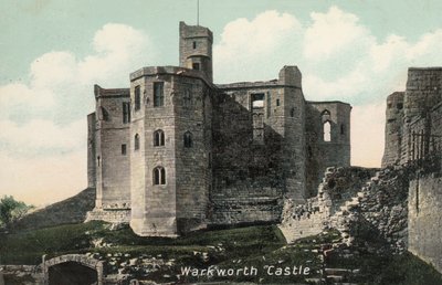 Castello di Warkworth, Northumberland (foto) da English Photographer