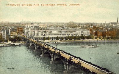 Waterloo Bridge e Somerset House da English Photographer