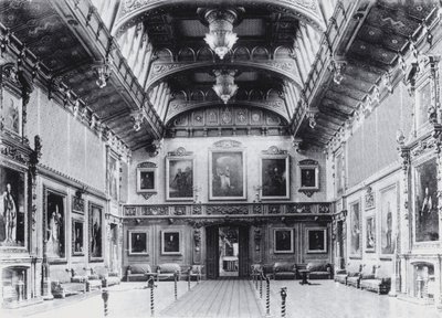 Sala di Waterloo, Castello di Windsor da English Photographer