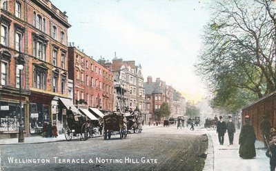 Wellington Terrace e Notting Hill Gate da English Photographer