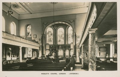 Cappella di Wesley, Londra da English Photographer