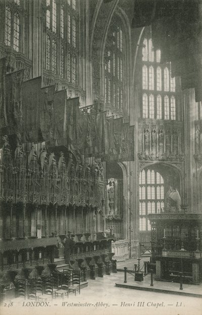 Abbazia di Westminster, Cappella di Enrico III da English Photographer