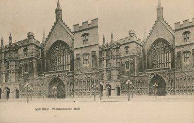 Westminster Hall, Londra da English Photographer