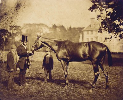 Wild Dayrell, vincitore del Derby nel 1856 da English Photographer