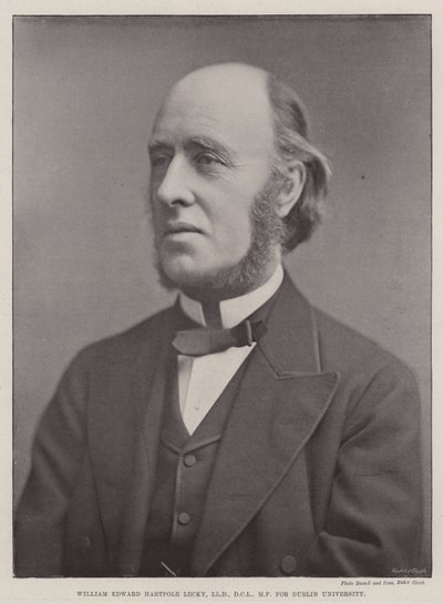 William Edward Hartpole Lecky, LLD, DCL, MP, per l