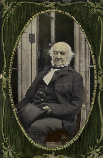 William Ewart Gladstone (foto colorata) da English Photographer