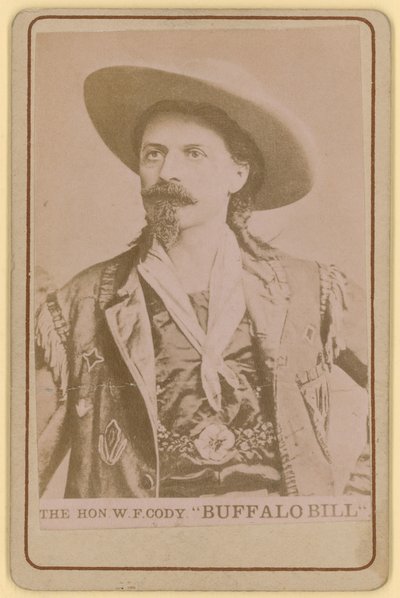 William F Cody, Buffalo Bill da English Photographer