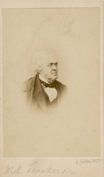 William Makepeace Thackeray da English Photographer