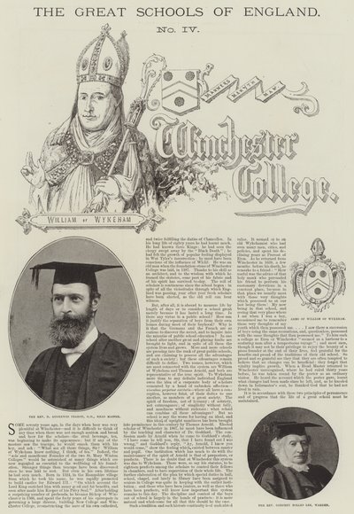 Winchester College da English Photographer