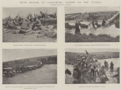 Con Buller a Ladysmith, scene sul Tugela da English Photographer