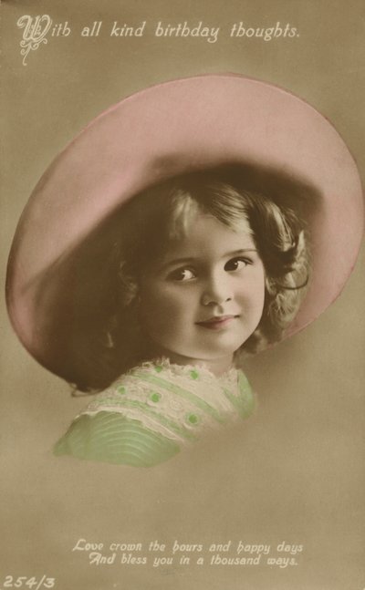 Con tutti i migliori pensieri di compleanno (foto colorata) da English Photographer