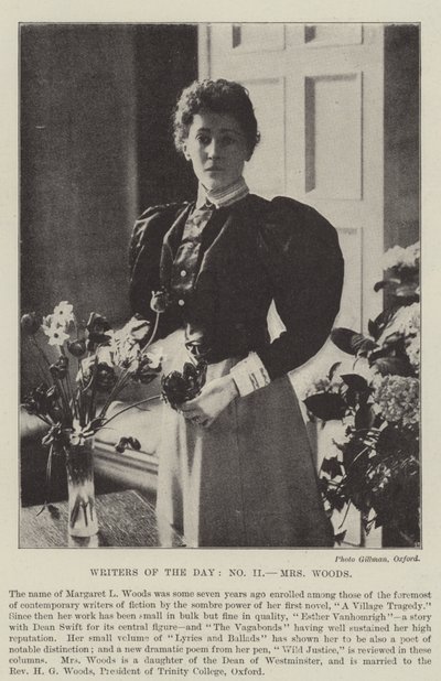 Scrittori del Giorno, Mrs Woods da English Photographer