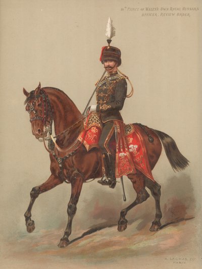 10° Ussari Reali del Principe di Galles, Ufficiale, Ordine di Revisione da English School