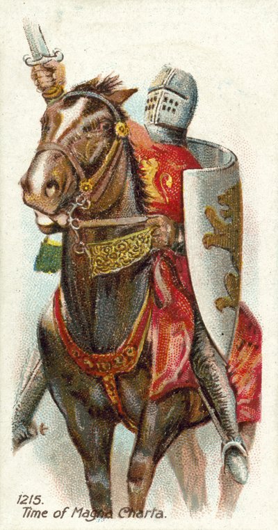 1215, tempo della Magna Carta da English School