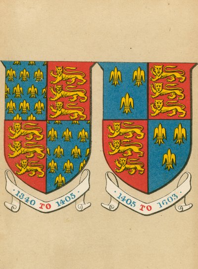 1340 a 1405, 1405 a 1603 da English School