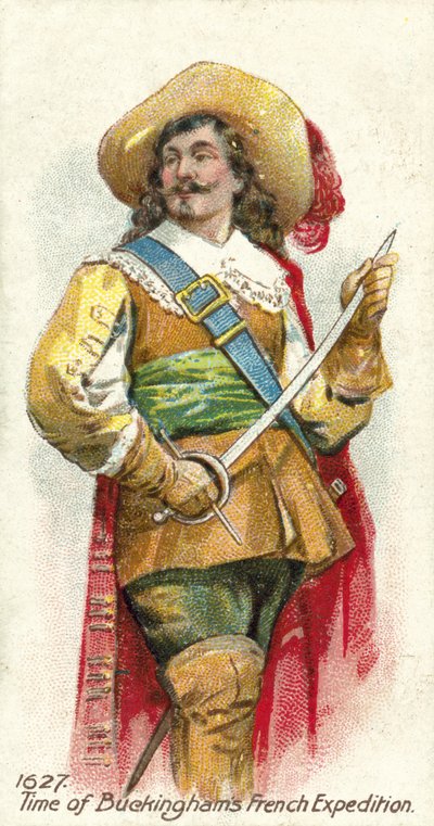 1627, Tempo della Spedizione Francese di Buckingham da English School