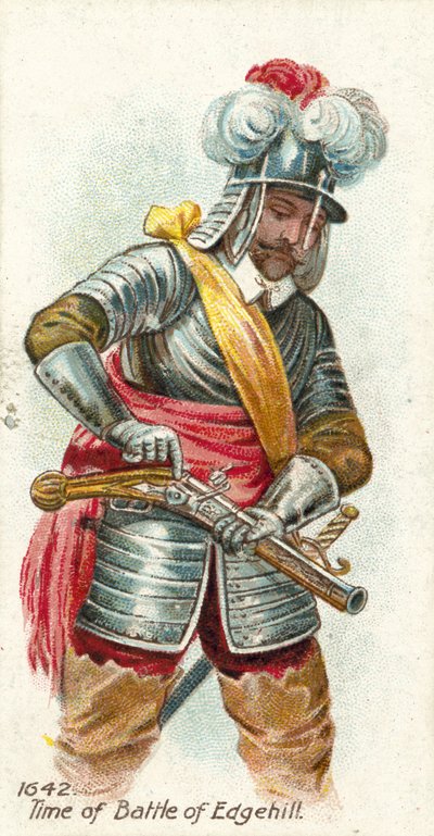 1642, Tempo della Battaglia di Edgehill da English School