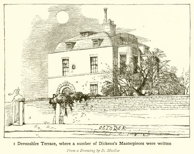 1 Devonshire Terrace, dove sono stati scritti molti capolavori di Dickens da English School