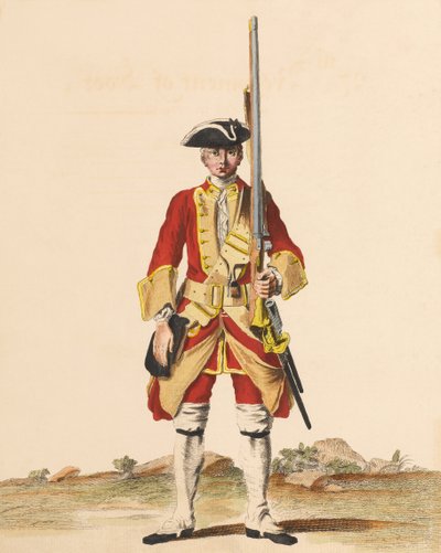 ?27° Reggimento di Fanteria?, circa 1742 da English School