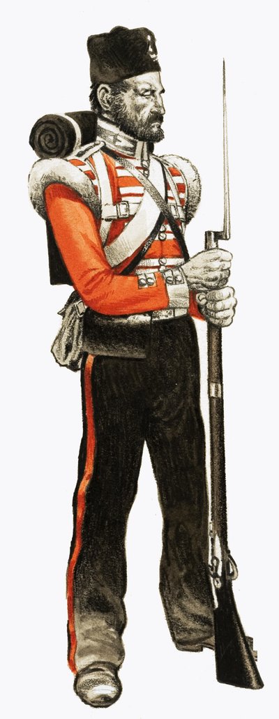 89° Fanteria Privata 1854 Granatiere da English School