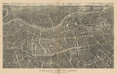 Veduta aerea di Londra (vista da nord) da English School