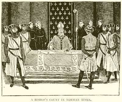 Un Tribunale Vescovile in Tempi Normanni da English School