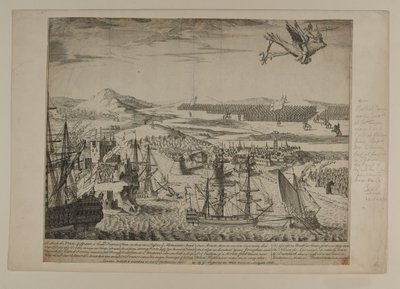 Una caricatura della Guerra di Successione Austriaca, pubblicata da G. Foster, Londra, 1743 da English School
