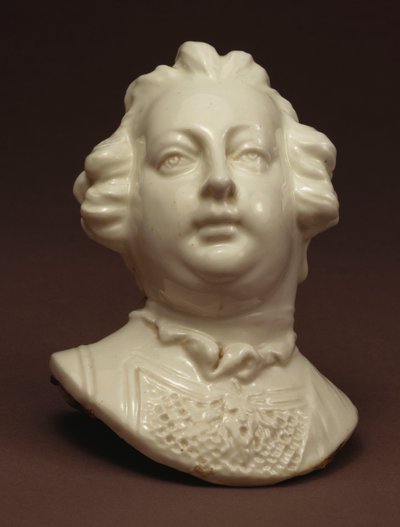 Un busto bianco di Chelsea di William Augustus, Duca di Cumberland da English School