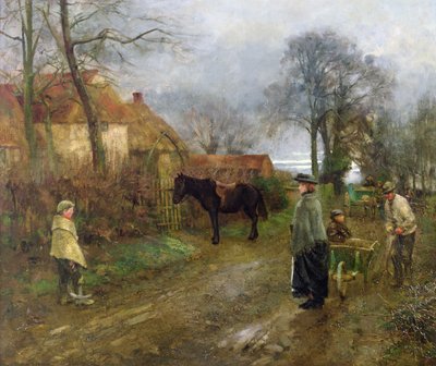 Una strada di campagna da English School