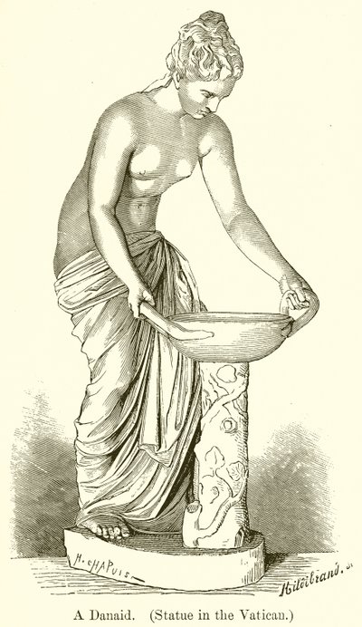 Una Danaide (Statua nel Vaticano) da English School