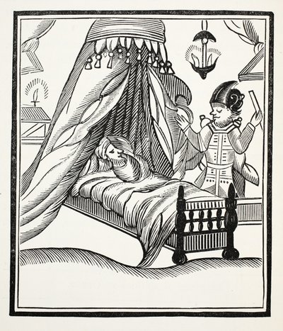 Un resoconto completo, vero e particolare, illustrazione da Chap-books of the Eighteenth Century di John Ashton, pub. 1882 da English School
