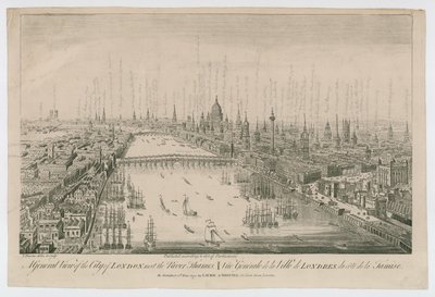 Veduta generale della Città di Londra da English School