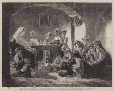 Una scuola femminile nelle montagne degli Abruzzi da English School