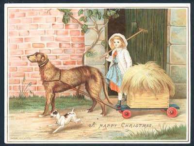 Un felice Natale - biglietto di auguri da English School