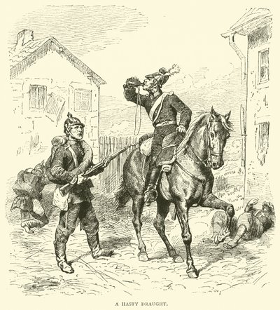 Un sorso frettoloso, gennaio 1871 da English School