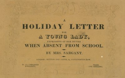 Una lettera di vacanza da English School