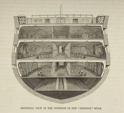 Una Hulk (nave prigione), da 