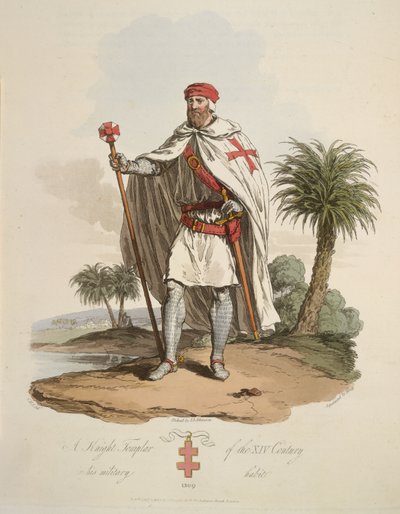 Un Cavaliere Templare, illustrazione da 