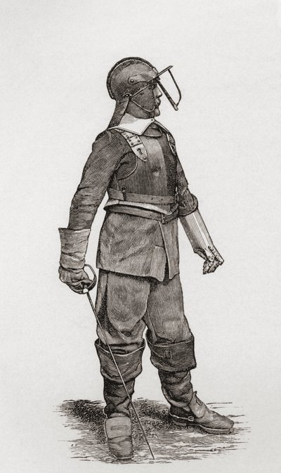 Un cavaliere leggero del tempo di Oliver Cromwell, da 