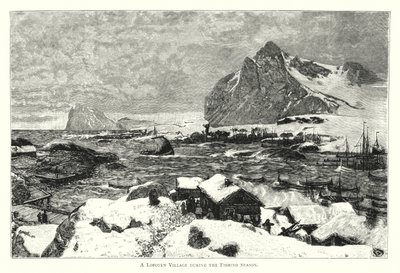 Un villaggio delle Lofoten durante la stagione della pesca da English School