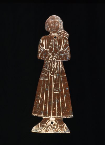Ottone di una chiesa medievale, XIV secolo da English School